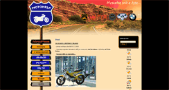 Desktop Screenshot of motorent.cz