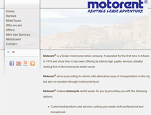 Tablet Screenshot of motorent.gr