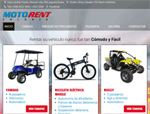 Tablet Screenshot of motorent.com.uy